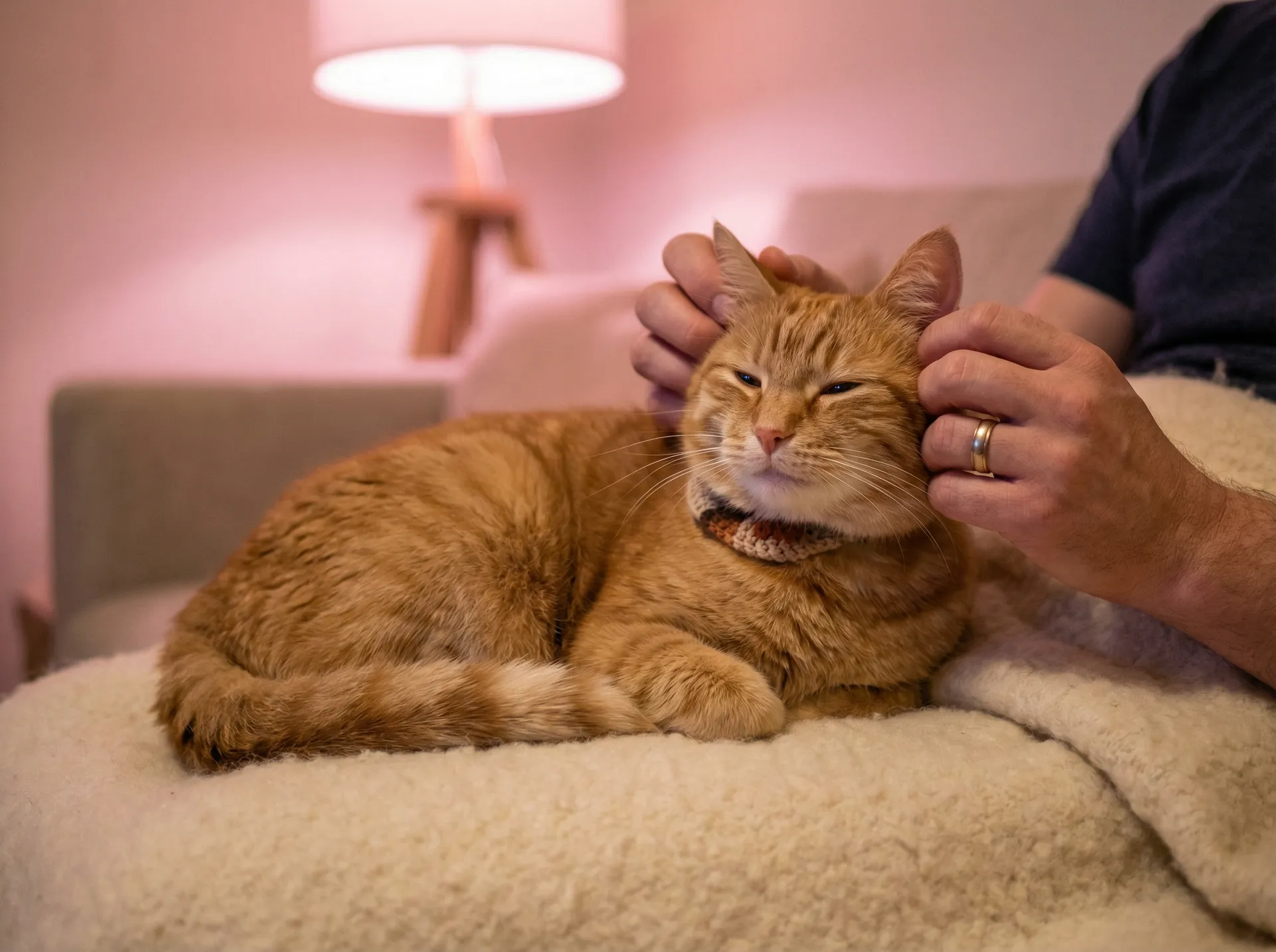猫咪被温柔抚摸的幸福时刻 - sp视频