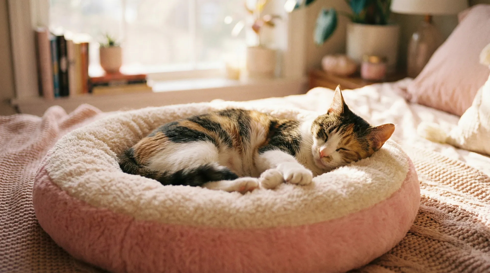 三花猫安静入睡 - sp视频